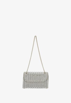 faina Keresztpántos táska - silver