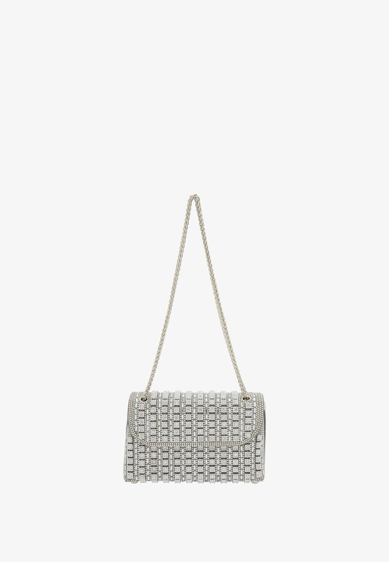 faina Keresztpántos táska - silver