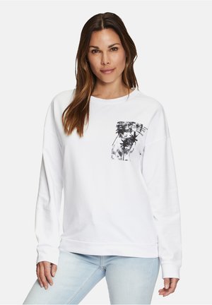 Sweater - weiß schwarz
