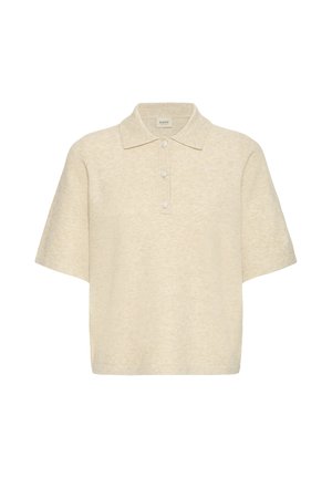 Fransa, FRSUZETTE PU 1 - Poloshirt - oatmeal melange