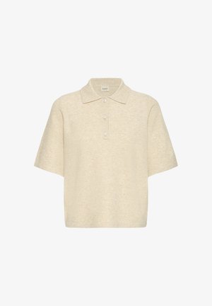 Fransa, FRSUZETTE PU 1 - Poloshirt - oatmeal melange