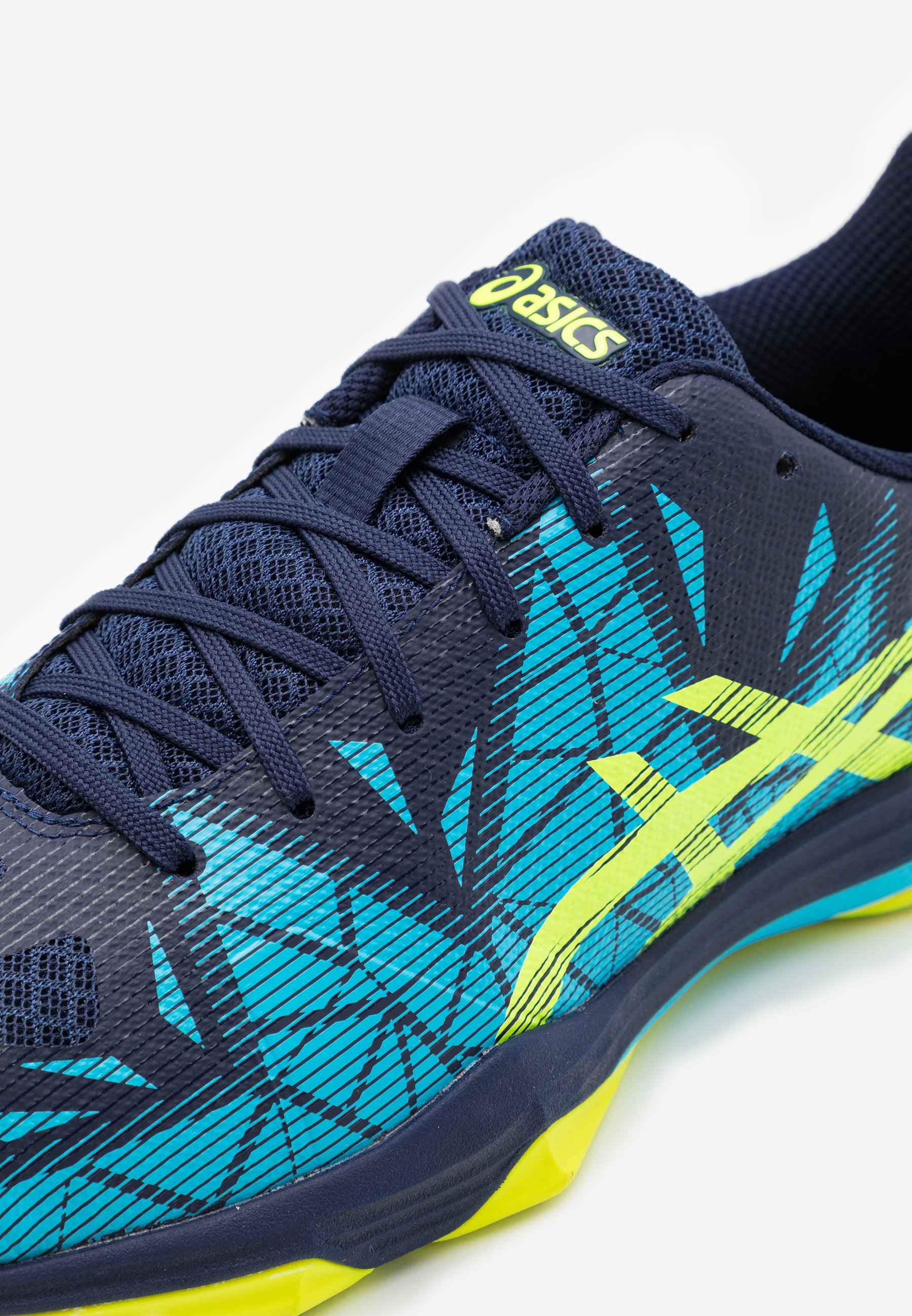 asics handball bleu