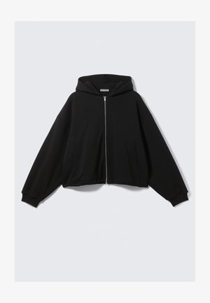Weekday HOODIE - Könnyű dzseki - black
