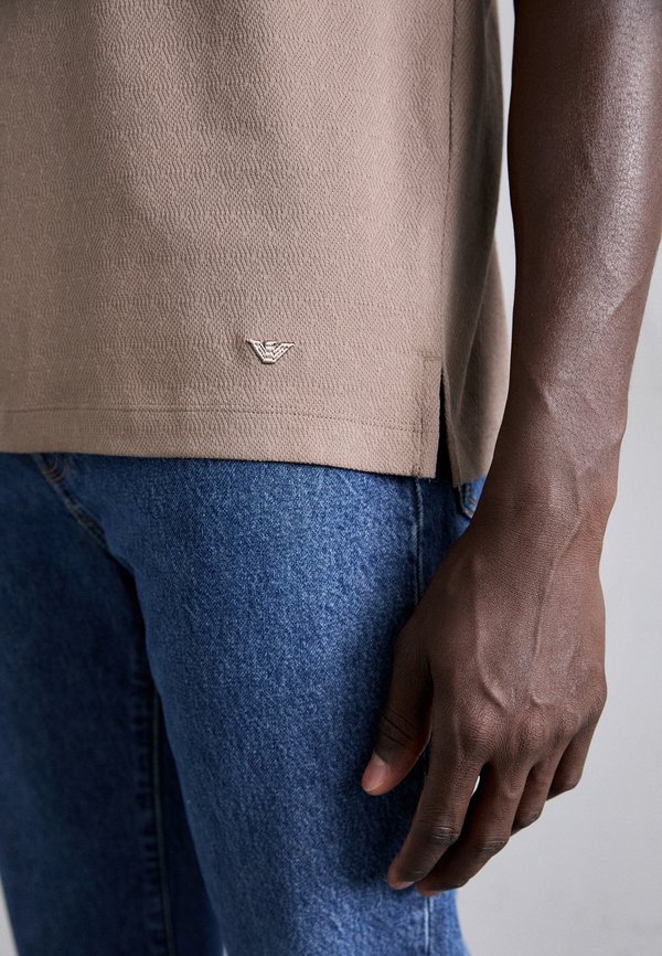 Polo shirt - fancy walnut3