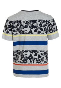 BOSS Kidswear KURZARM - Triko s potiskem - hellgraumeliert