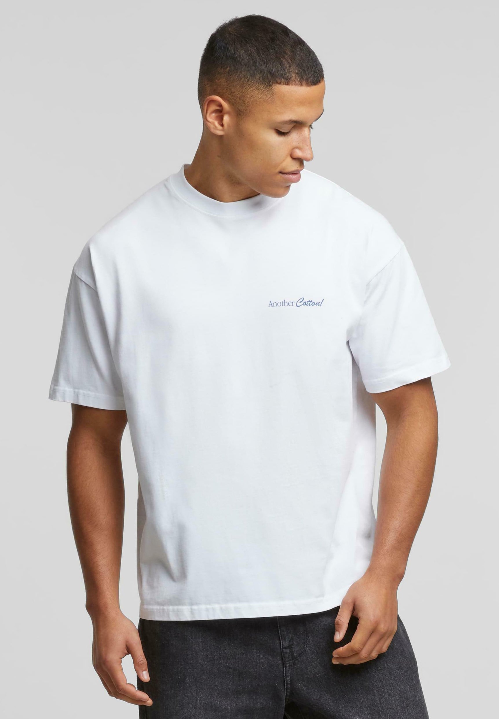 Tシャツ・カットソー ALPHA-STUDIO Cotton crepe t-shirt Bianco Another Cotton Lab BREAKFAST CLUB - Print T-shirt - white