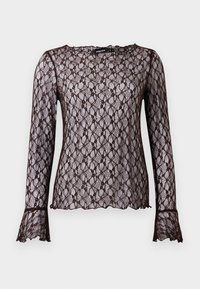 PCFLAISE - Camiseta de manga larga - hot fudge