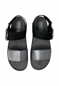 Enval Soft Sandali con zeppa - black