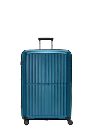 COLLECTION MIT DEHNFALTE - Trolley - turquoise-metallic