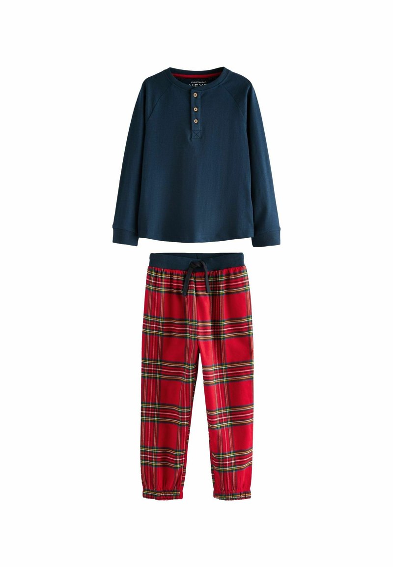 Next FAMILY CHRISTMAS SET - REGULAR FIT - Yöasusetti - navy red