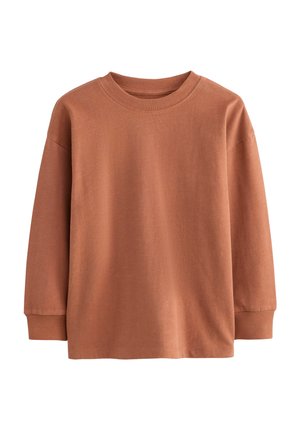 LONG SLEEVE COSY  - Top s dlhým rukávom - rust red