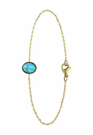 NATURAL  - Armband - gold turquoise