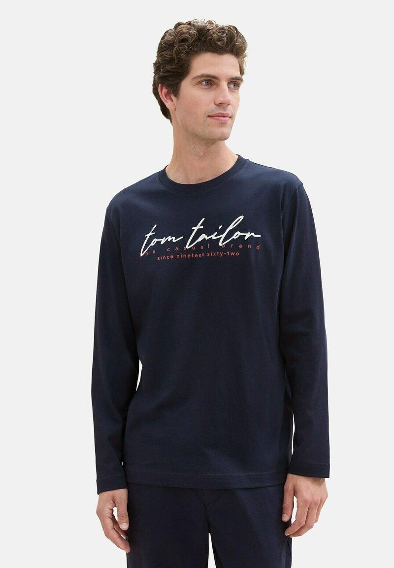 TOM TAILOR Long sleeved top - sky captain blue