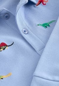 Next EMBROIDERED - REGULAR FIT - Top s dlhým rukávom - blue dinosaurs