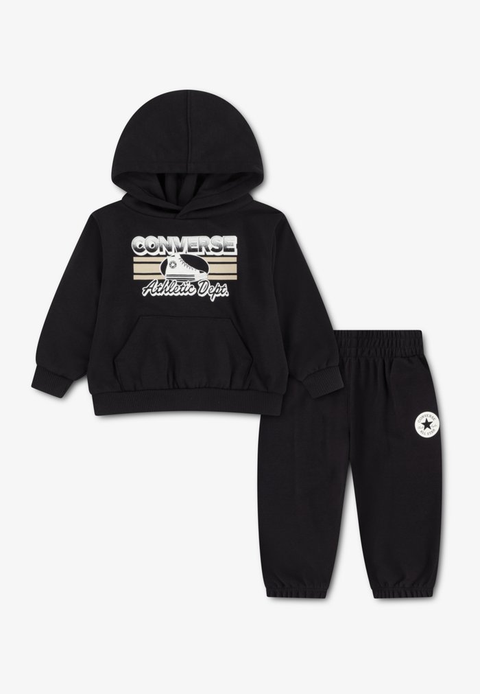 Converse SET - Hoodie - black/egret