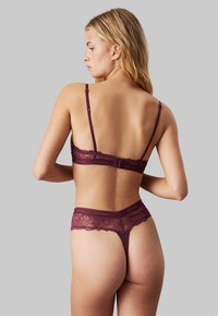 Calvin Klein Underwear THONG ICON LACE - String - mauve