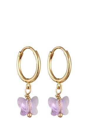 SPARKLING BUTTERFLY CHARM - MIT KRISTALLEN VON SWAROVSKI® - Ohrringe - gold-coloured