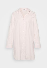 HERRINGBONE NOTCH COLLAR SLEEPSHIRT - Naktiniai marškinėliai - lush