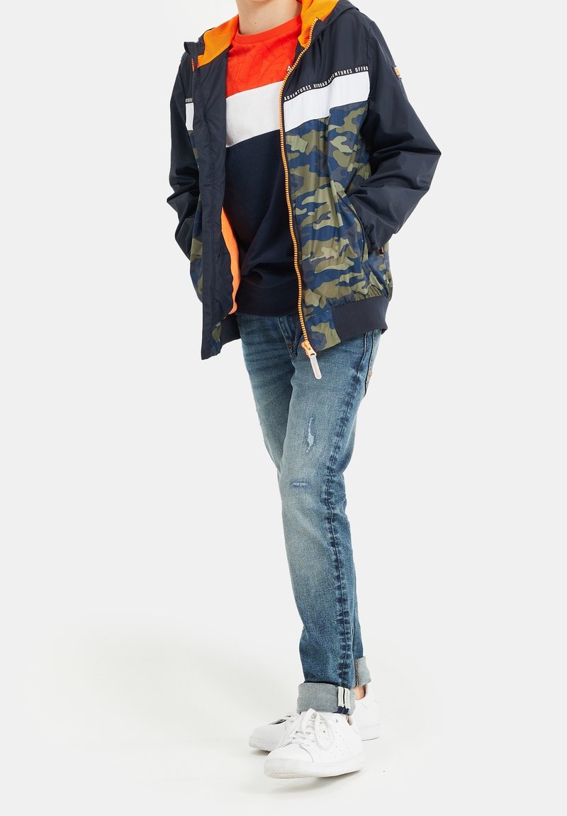 WE Fashion Mezisezónní bunda  - dark blue