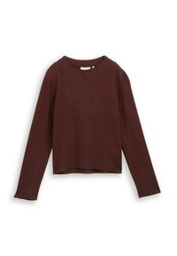 Niet geselecteerd, dark pecan brown melange