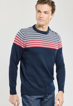 Armor lux Pullover - marine deep cardinal natur