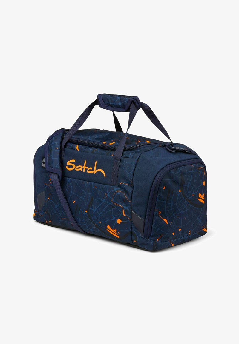 Satch DUFFLE - Sac de sport - dark blue orange