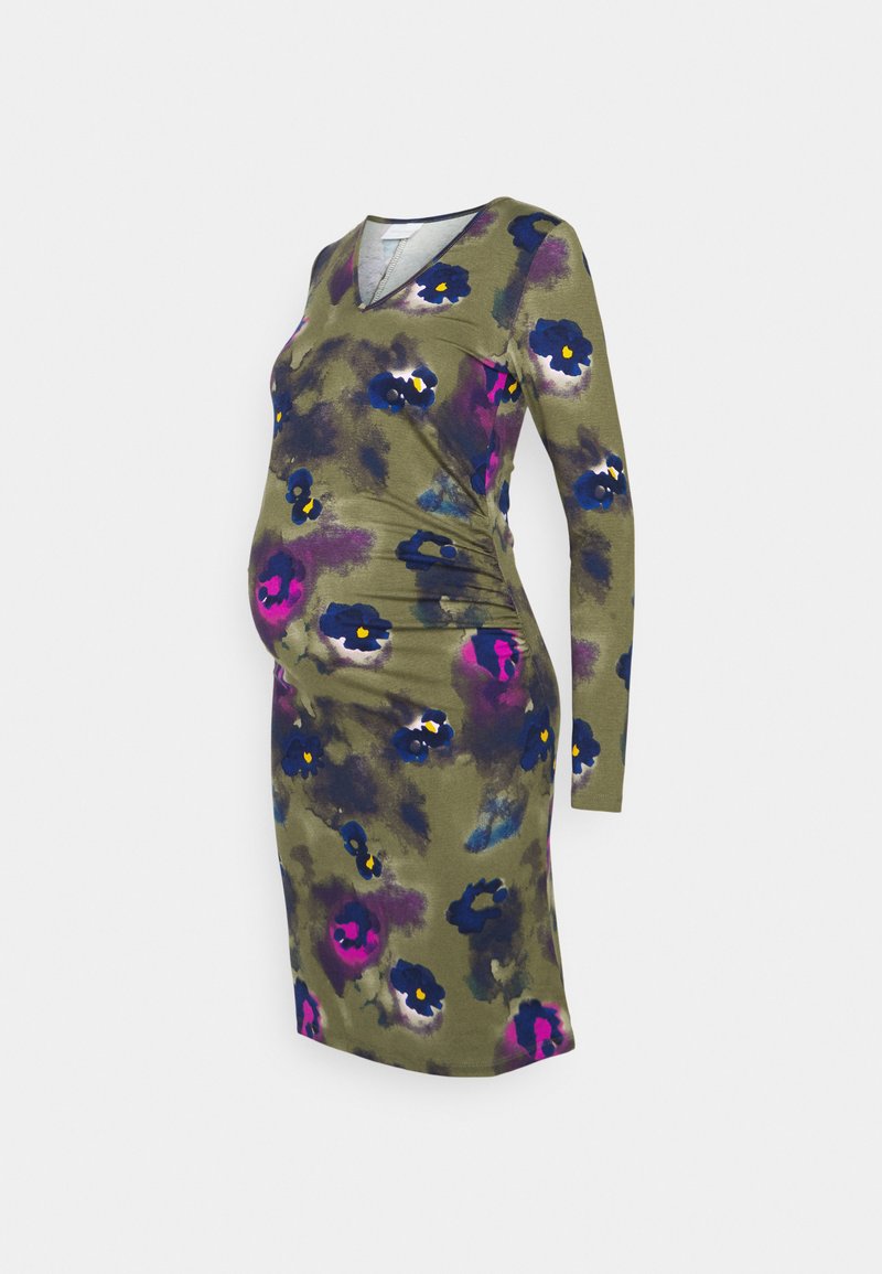 Mamalicious Jerseyjurk olijfgroen