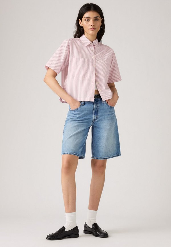 BAGGY DAD JORT - Denim shorts - take everyday4