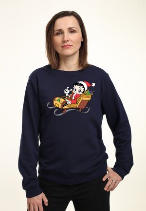 Henry Tiger Sweatshirt - navy blue
