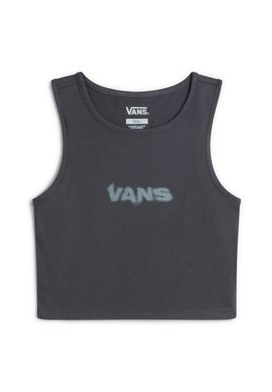 Vans BLUR FITTED CROP TANK - Top - asphalt
