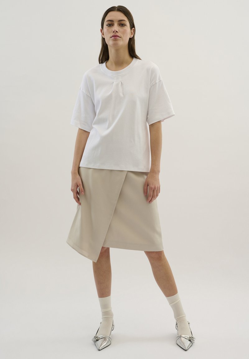 Karen by Simonsen PORTER - Lihtne T-särk - bright white