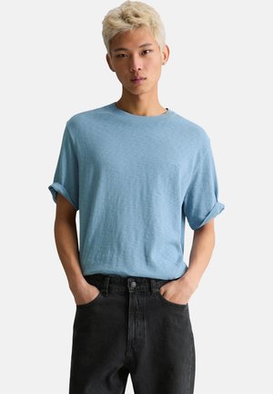 Marc O'Polo DENIM, MARC O'POLO DENIM 2 PACK - T-Shirt basic - petrol blue