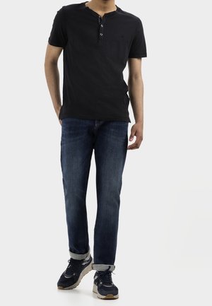 Jean droit - dark-blue denim