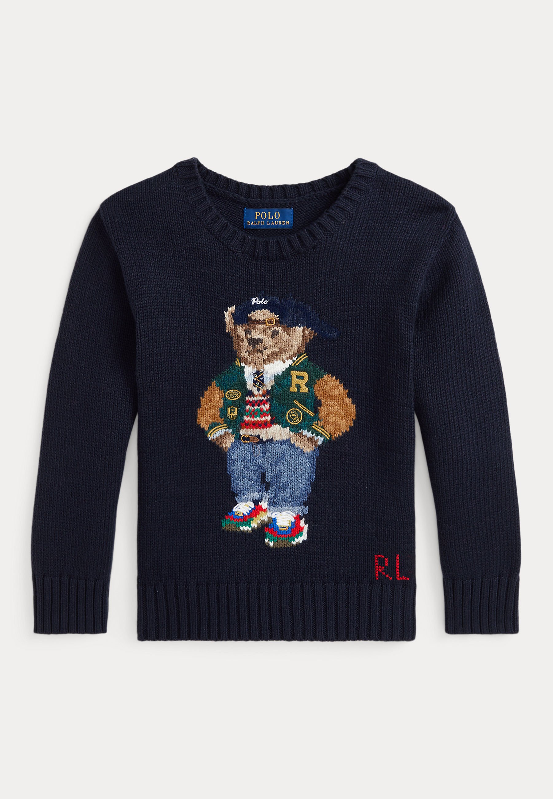Teddy Iconic Polo Bear Sweater Ralph Lauren Polo Bear Sweater