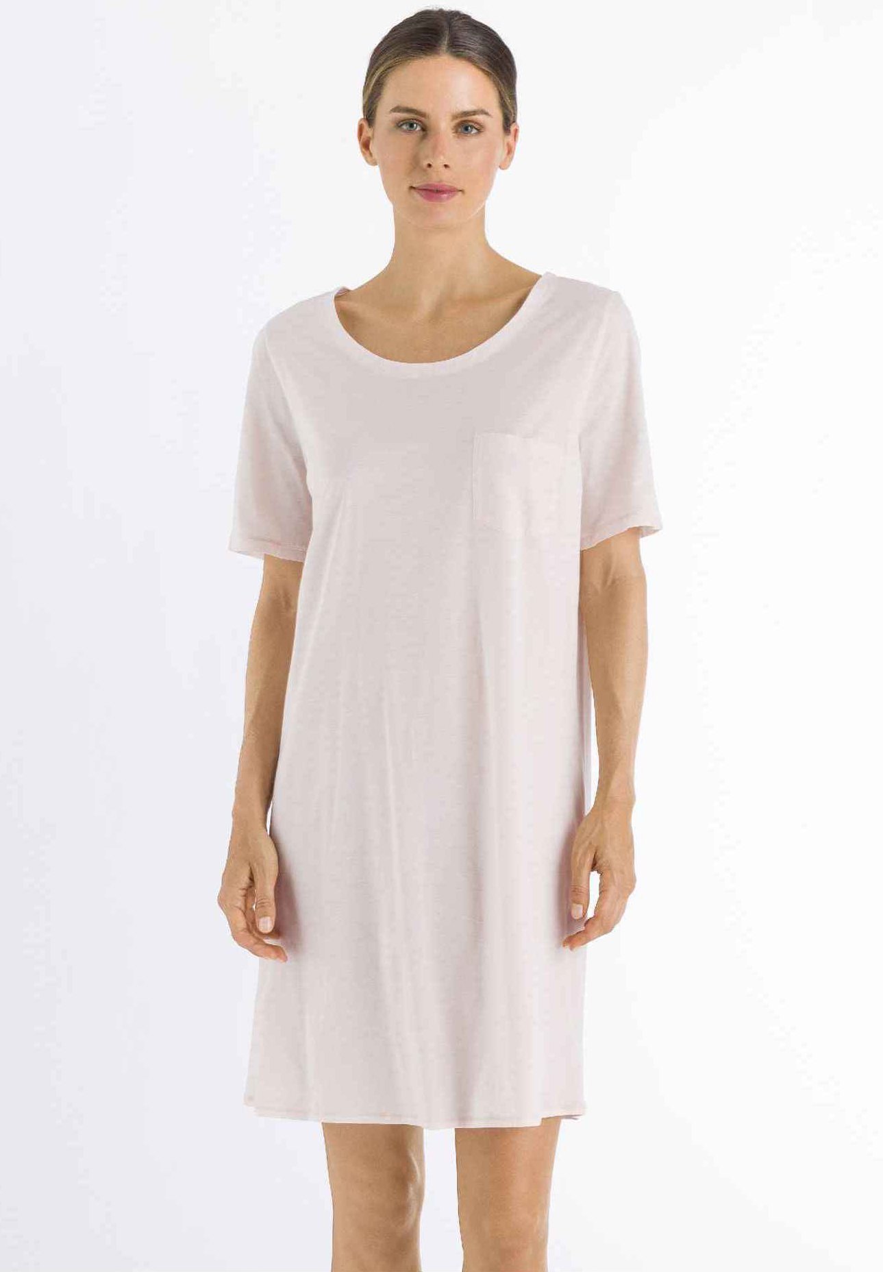 Hanro DELUXE Camicia da notte crystal pink color carne Zalando
