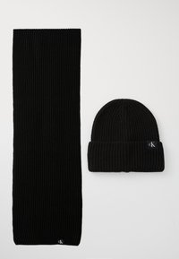 MONOGRAM SET UNISEX - Beanie - black