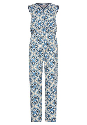 CHARACTER WITH GEOMETRIC PATTERN - Buksedragter - blue
