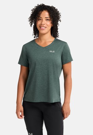 WILDTRAIL T W - T-shirt de sport - sago palm