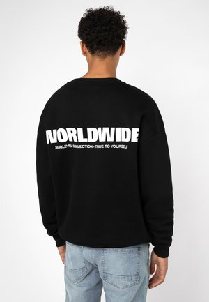 WORLDWIDE - Sweatshirt - black