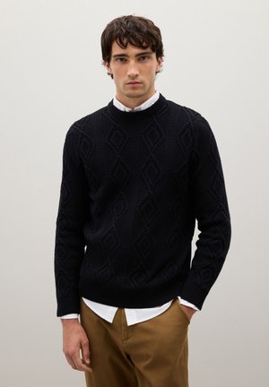 Maglione - black print