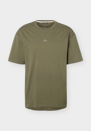 Nike Performance, STANDART ISSUE TEE - Αθλητικό μπλουζάκι - medium olive/pale ivory