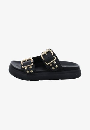 bugatti Sandalias planas - black