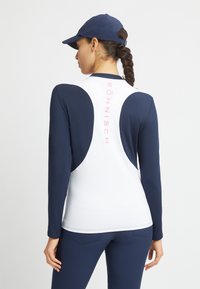 Röhnisch EYRA BRUSHED - Maglietta a manica lunga - navy