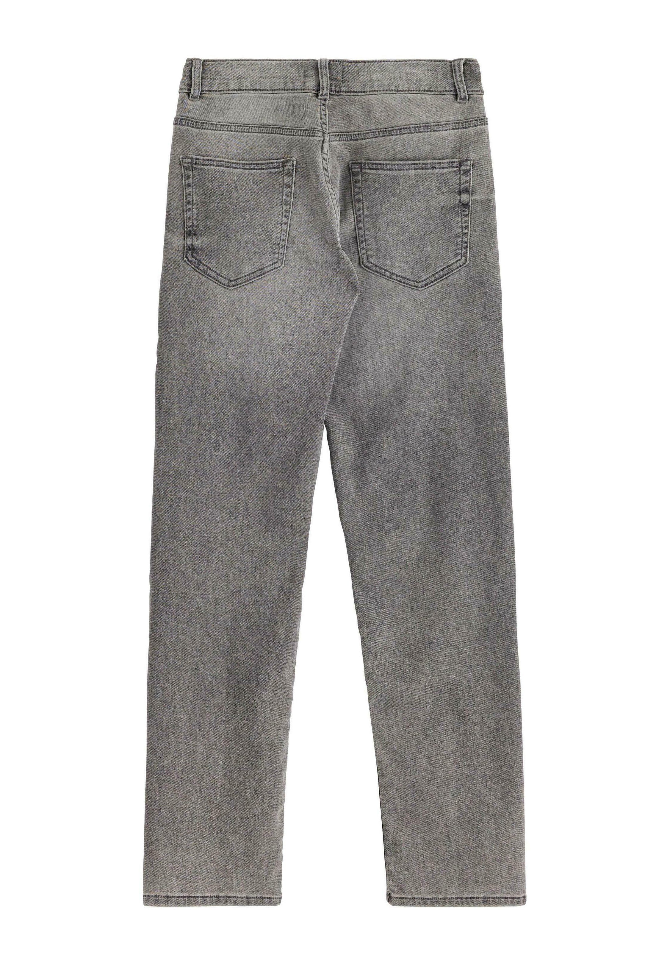 Lindex STAFFAN REGULAR SUPERSTRETCH - Straight leg jeans - grey
