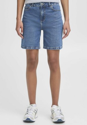 OXMIRA REGULAR FIT - Jeansshorts - ligth blue denim
