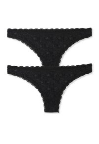 Terranova PACK 2 SLIP - Perizoma - nero