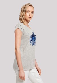 F4NT4STIC DC COMICS BATMAN ARKHAM KNIGHT THINK WITH EXTENDED  - T-shirts med print - heather grey