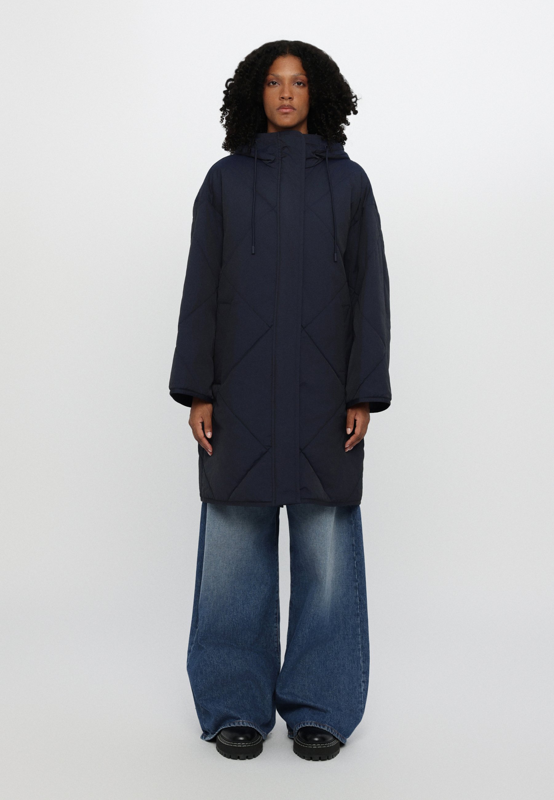 WEEKEND MaxMara GIUNTO - Winter coat - blu/dark blue - Zalando.co.uk