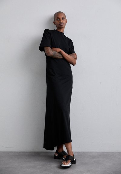 Proenza Schouler White Label NOELLE DRESS - Vestito di maglina - black