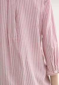 TOM TAILOR Button-down blouse - pink white thin stripe